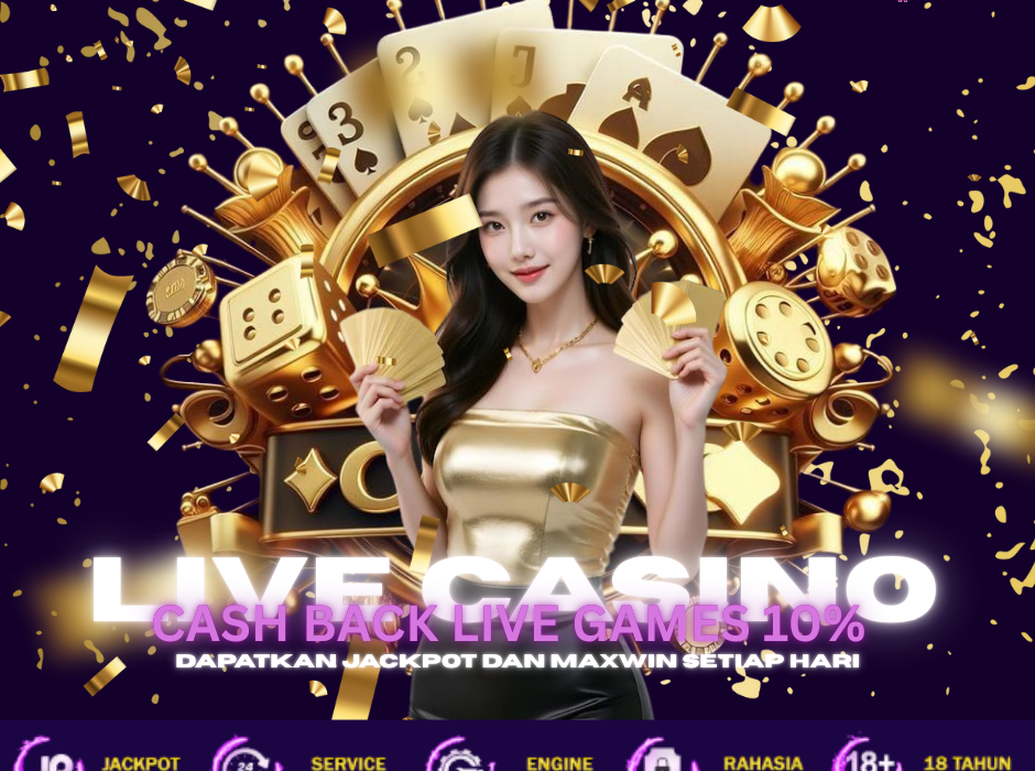Raih Keuntungan Maksimal dengan Cashback Live Casino 10% – Daftar dan Main Sekarang! Raih Keuntungan Maksimal dengan Cashback Live Casino 10% – Daftar dan Main Sekarang!