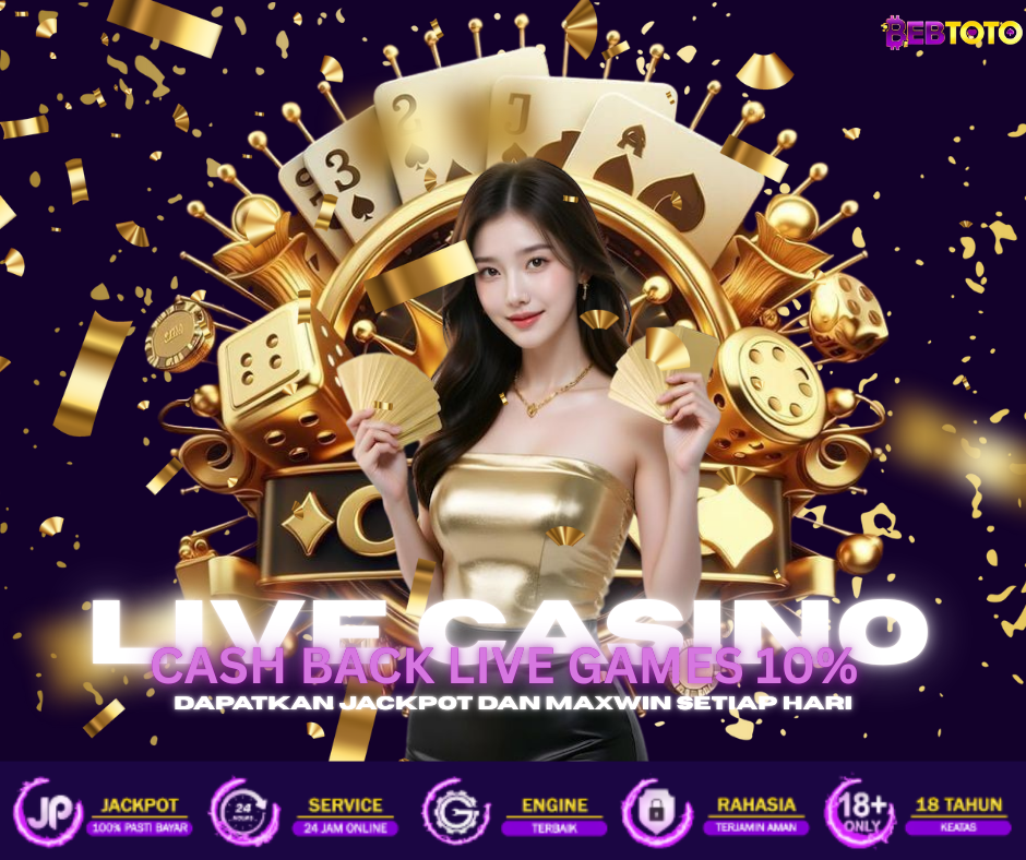 Raih Keuntungan Maksimal dengan Cashback Live Casino 10% – Daftar dan Main Sekarang!